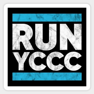 Run YCCC Funny Yorkshire Cricket Sticker